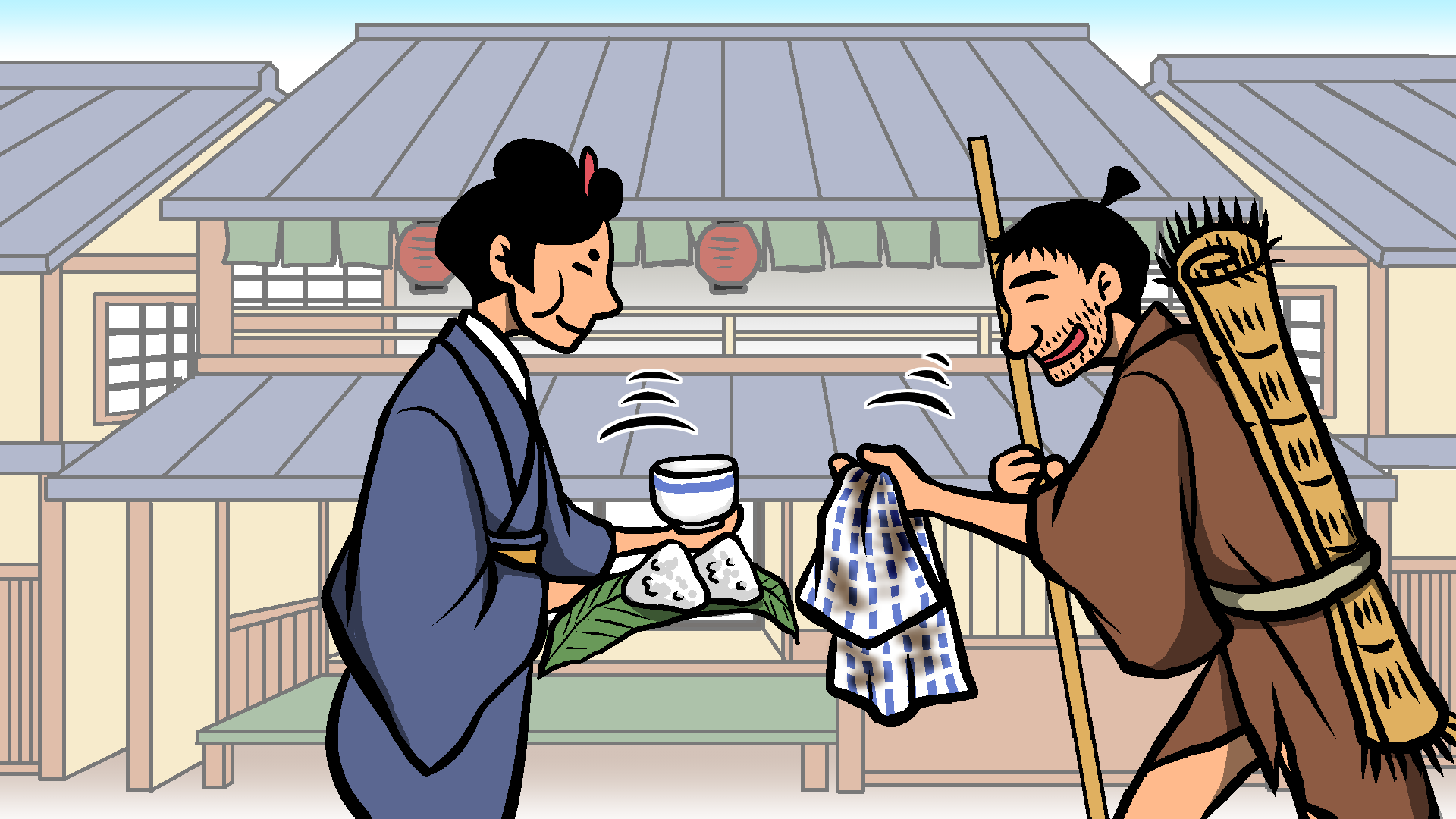 A Folktale of the Beggar's Magical Washcloth