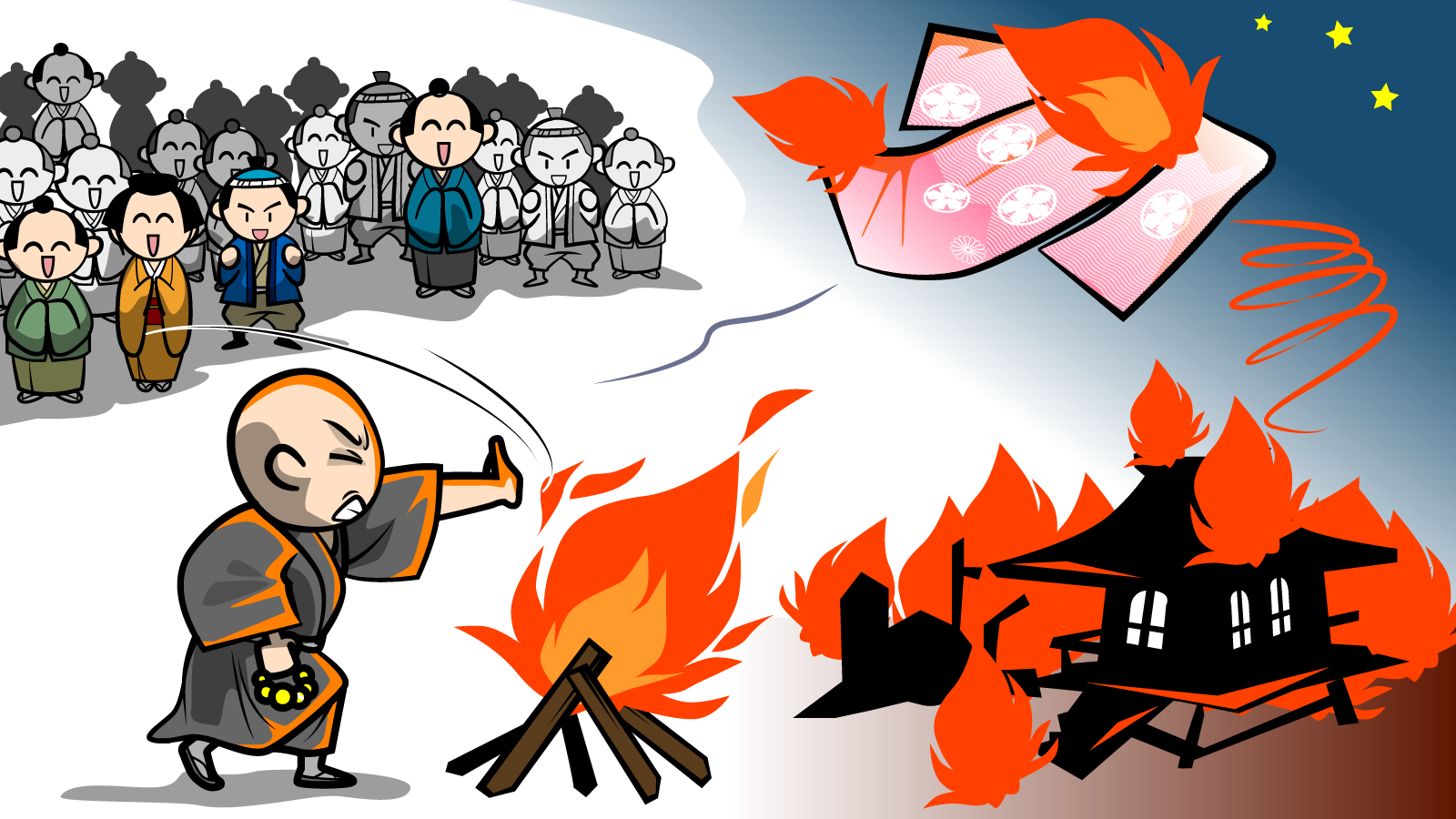 Furisode Fire: Kimono of a Young Girl Who Passed Away That Burned Down Edo